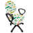 Caricature de mélange de polyester multicolore