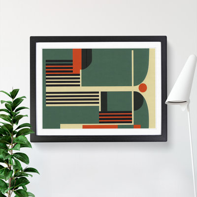 Classic Bauhaus Vol.1 Abstract - Framed Print