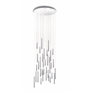 Luminaire suspendu linéaire à 36 lumières Matchsticks