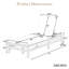 Chaise longue d'extérieur inclinable avec coussin-1247179067