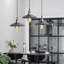 Old Ferry 3 - Light Brushed Silver Cluster Pendant