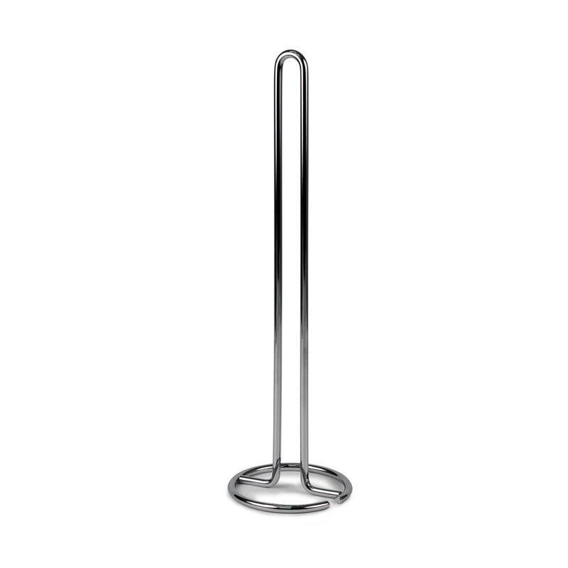 Porte-papier hygiénique sur pied, Chrome