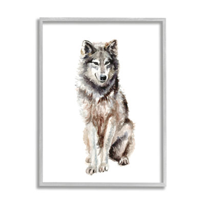 " Arctic Wolf Children's Nursery Animal " by Fox Hollow Studios