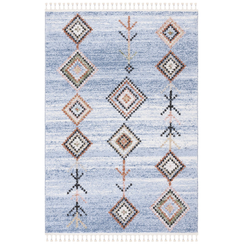 Kaysa Performance Geometric Rug, Rectangle 5'3" x 7'6"