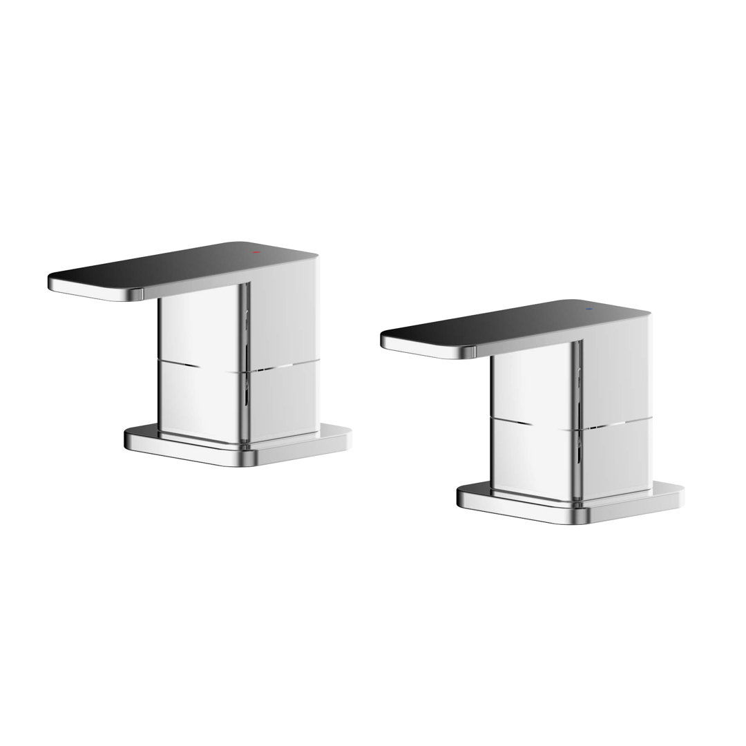 Windon 2 Handle Deck Freestanding Tub Filler Bath Filler