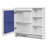 Wall-Mount 2-In-1 Mirror Cabinet With Adjustable Shelf, Accent Cabinet-1600482764
