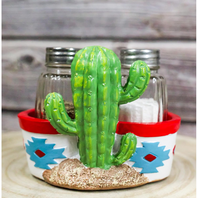 Ensemble de salières et poivrières Saguaro