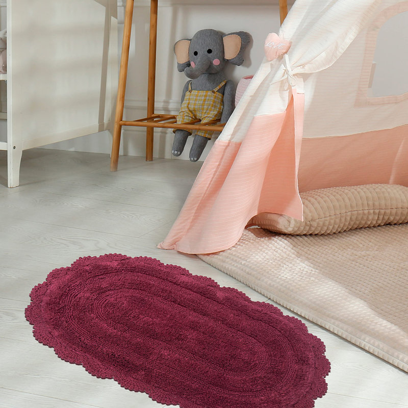 Casanova Non-Slip, 34" L x 21" W, Burgundy