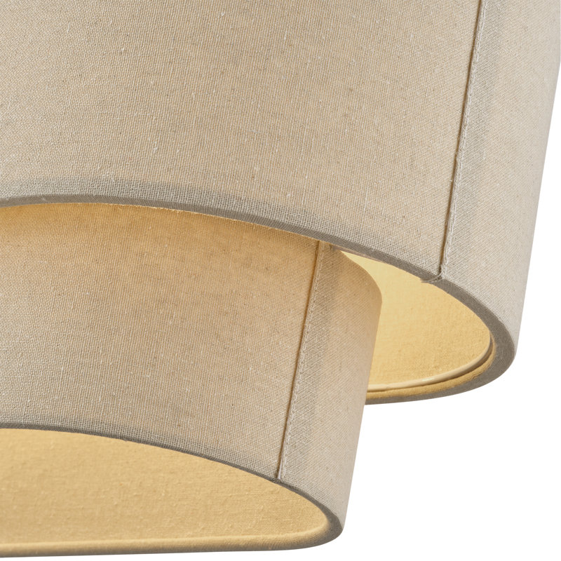 Ashani 4 Light Bronze Large Linear Chandelier, Bronze, 20.5" H x 10" W x 36" D, 4 Lights