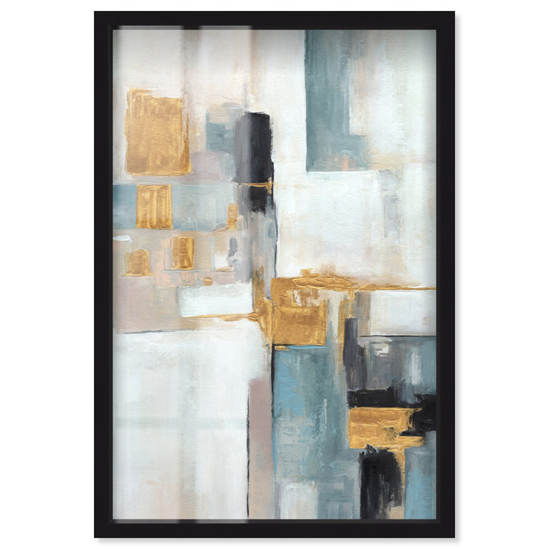 «Misted Reflections - Ira Colmeva Shadowbox», reproduction surdimensionnée par Art Remedy, cadre blanc, 48 x 72