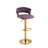 Christal Swivel Upholstered Adjustable Height Counter Stool-688811034-699399532