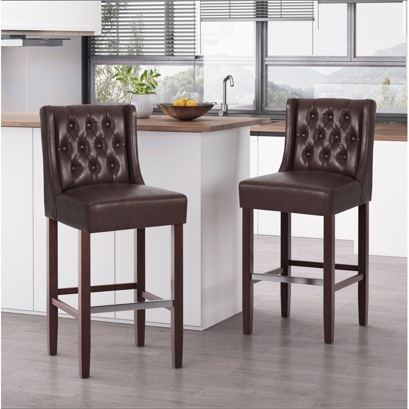 Tabouret de bar, Marron foncé