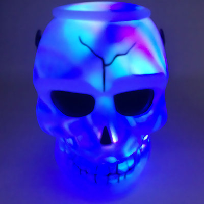 Halloween New Handheld Skeleton Bucket Ghost Festival Venue Decoration Lights
