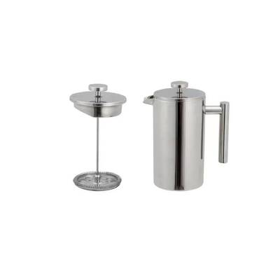 Stainless Steel French Press Coffee Maker Double Walled Coffee