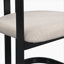 Ensemble de 2 chaises de salle à manger rembourrées avec structure en métal-466616591-466616588