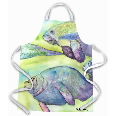 No Pattern Bib Apron