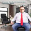 Fauteuil de bureau de massage avec fonction chauffante Adelinde-1794688688