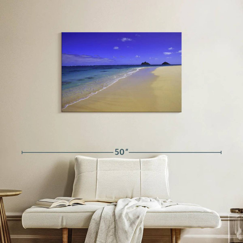 Gillard Lanikai Hawaii Beach, H 24 po x l 36 po