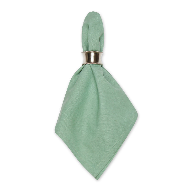 Reisman 100% Cotton Square Napkin, Teal