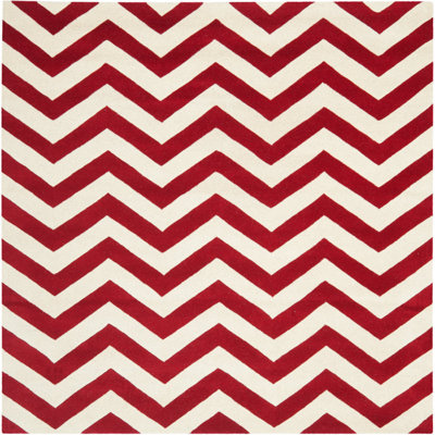 Teresita Chatham Hand Tufted Wool Chevron Rug