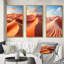«Desert Photo Sunkissed Sands», 3 pièces-796866518-796866536