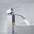 Single-Hole Single-handle Bathroom Faucet with Drain Assembly-61529121