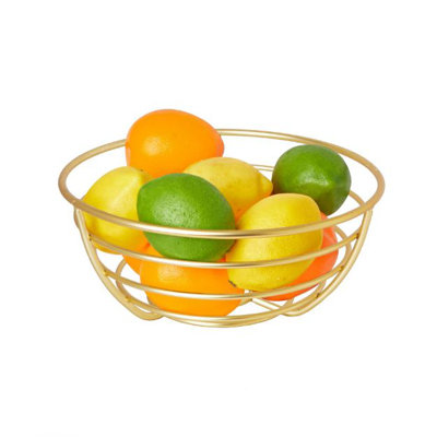 Latitude Run® Jaleb Metal Fruit Bowl
