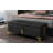 Ophelia Velvet Upholstered Storage Ottoman with Metal Legs