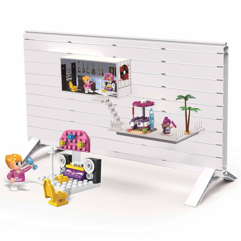 Iwallz Starter Pack White 73 x 7.8 x 32.5cm