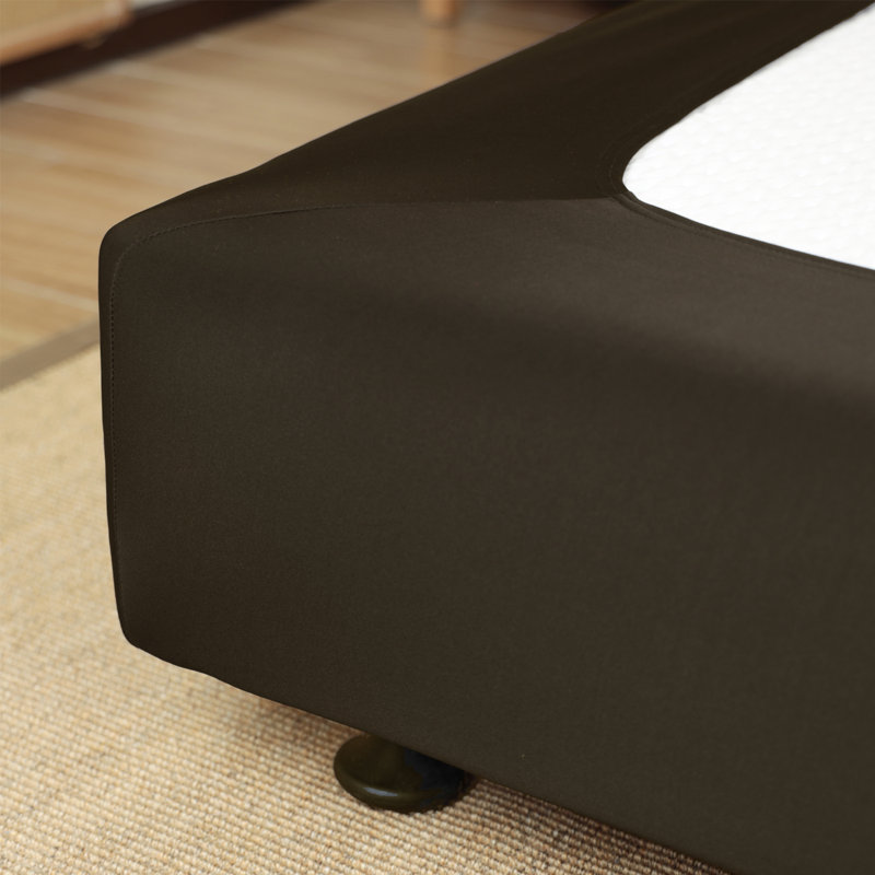 Wrap Around Box Spring Cover, Full/Full XL, Brown