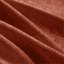 Repose-pieds en velours rouge brun-1035044130