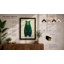 Contemplative Bear Japandi - Single Picture Frame Print-1132757666-1132757667