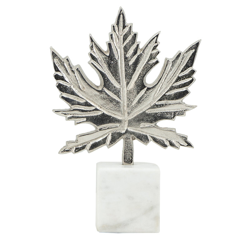 Aluminum Leaf On Marble Base