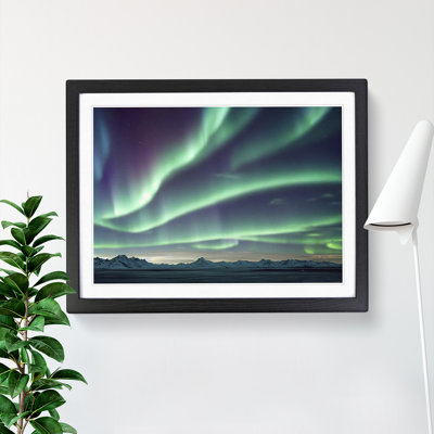 Desirable Northern Lights - Single Picture Frame Print