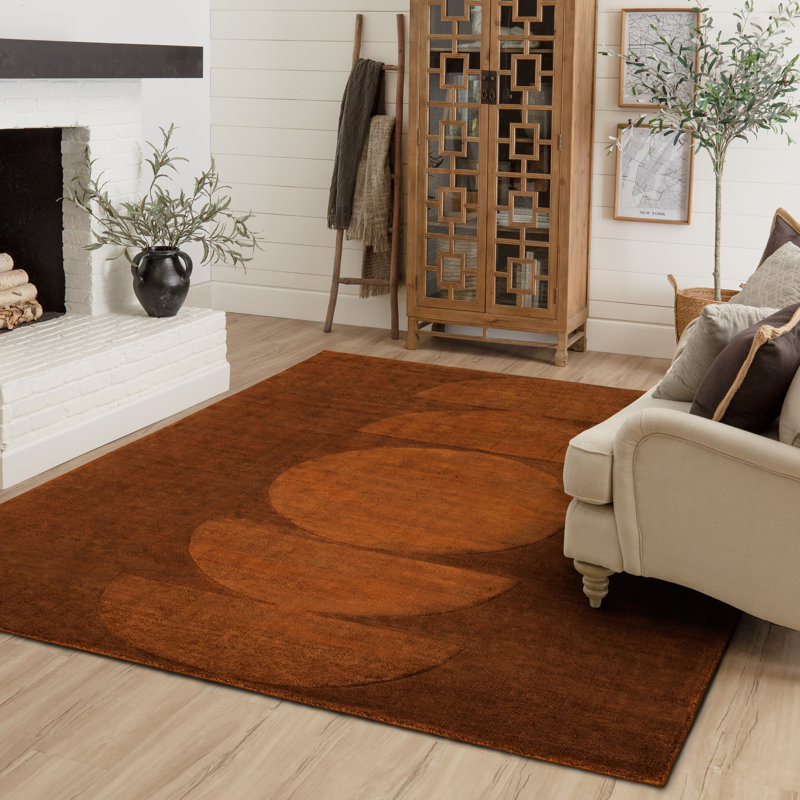 Luna Sienna Area Rug, Rectangle 8' x 10'
