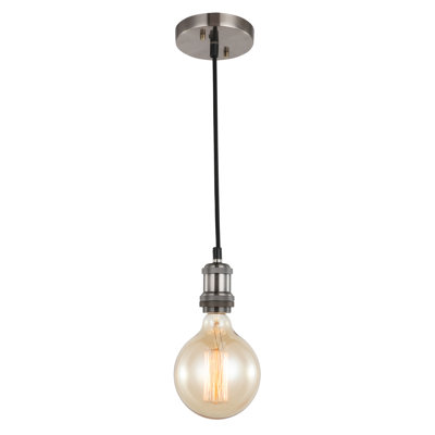 Luminaire suspendu pour une seule ampoule 1 lumières Pinnix