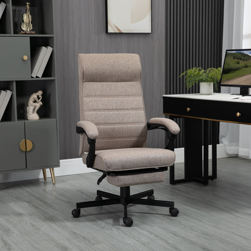 Chaise de travail à haut dossier