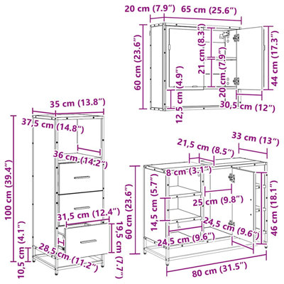 Bathroom Furniture Suite