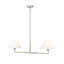 Lustre 2 lumières Ryckman en nickel brossé-1181059805