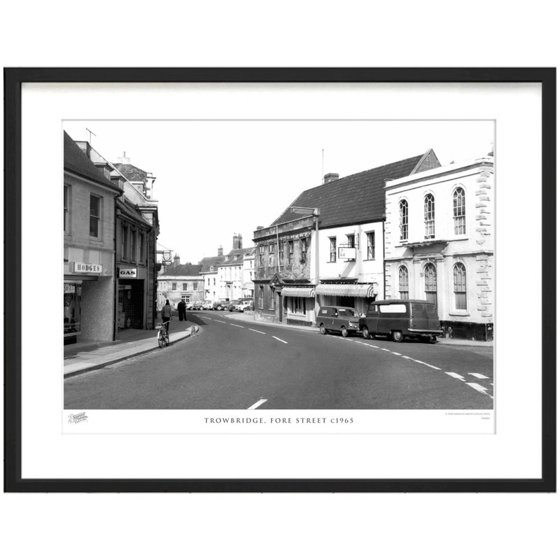 Trowbridge, Fore Street C1965 - Single Picture Frame Print, 40cm H x 50cm W x 2.3cm D