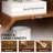 70.9"H × 55.3"W 5-Tier Wood Storage Bookcase