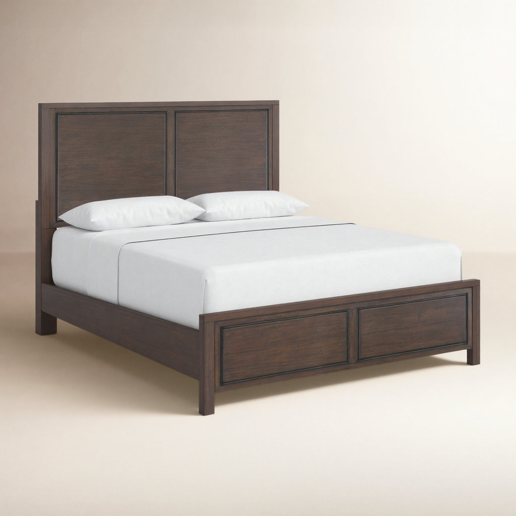 Solid Mahogany Bed, Queen