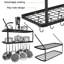 Metal Rectangle Wall Mounted Pot Rack