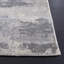 Tapis gris en viscose / coton tissé à la main Brianne-2058940934