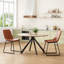 Chaise rembourrée en similicuir Ipke-1486414074