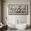 Calligraphie abstraite noire, reproduction sur toile-98042263-111568282