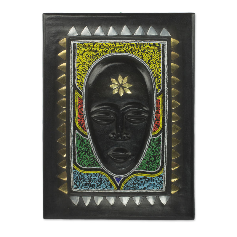 Handmade Traditional People Wall Decor on Wood