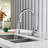 Senlesen Pull Out Kitchen Faucet-99927365