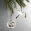 3.75'' Handmade Metal Animals Hanging Figurine Ornament-69153923