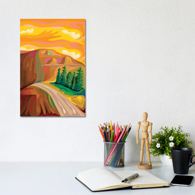 Bloom II by Charles Harker - Wrapped Canvas Painting